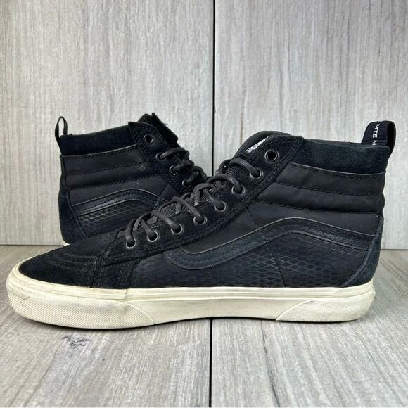 Vans Sk8-Hi 46 DX MTE Tact Black UltraCush Sneaker Boot Lace Up Shoe Mens Size 9 - Picture 2 of 10